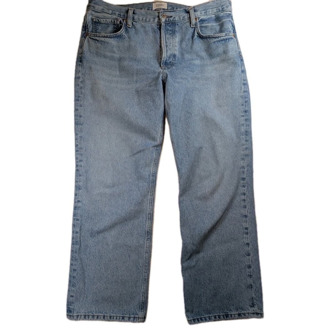 Citizens of Humanity NEVE Premium Vintage Straight Jeans Button Fly Mens 30***